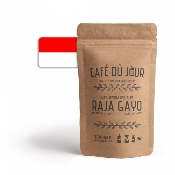 Café du Jour Indonesia Sumatra Raja Gayo coffee