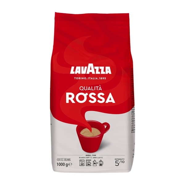 COFFEE LAVAZZA QUALITA ROSSA COFFEE BEAN 1KG