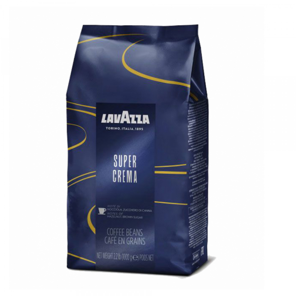 Lavazza Super Crema Espresso Koffiebonen 1 kilo