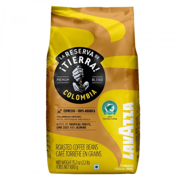 Lavazza Tierra, Café en grain (1 kg)