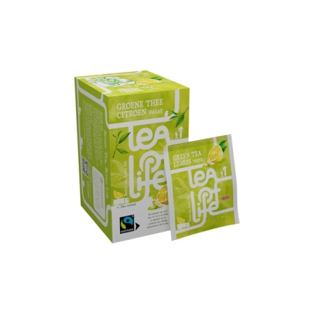 Green Tea Lemon - Fairtrade - Tea of Life - 25 tea bags