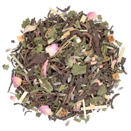 Pu Erh & Mint - Pu-Erh tea 100 grams - Café du Jour loose tea