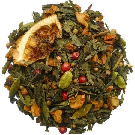 Green Chai - Green Tea 100 grams - Café du Jour loose tea