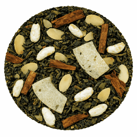 Almond Coconut Oolong - Green tea 100 grams - Café du Jour loose leaf tea