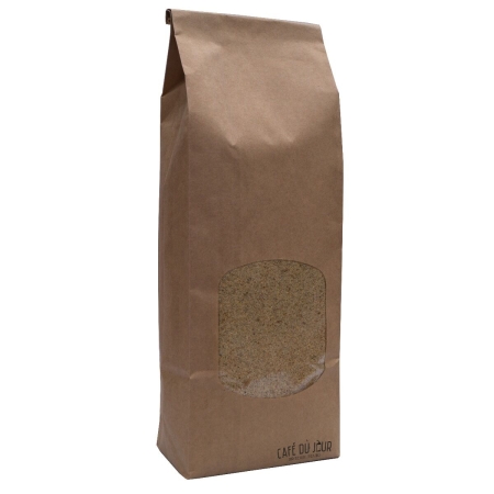 Green ground coffee