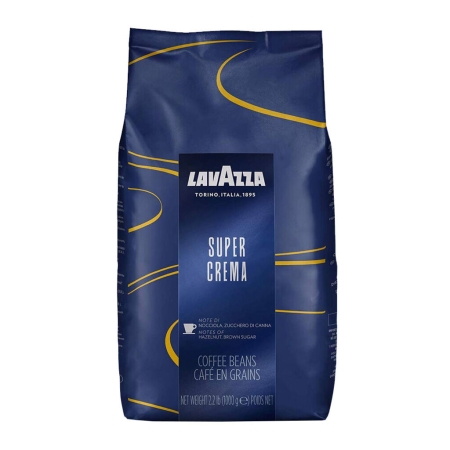 Lavazza Super Crema Espresso - Coffee Beans - 1kg