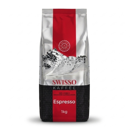 Swisso Kaffee Espresso - coffee beans - 1 kilo
