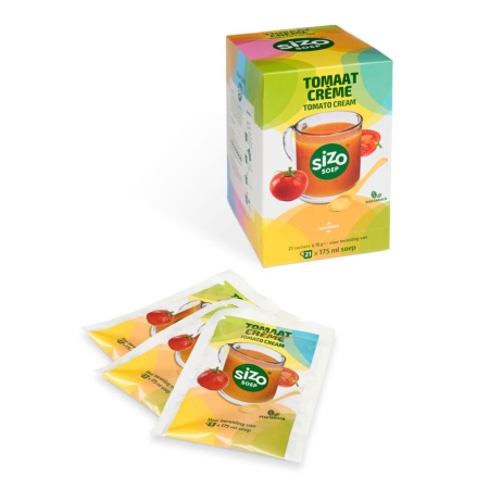 Sizo Tomato Cream Soup - Instant Soup - 21 Sachets