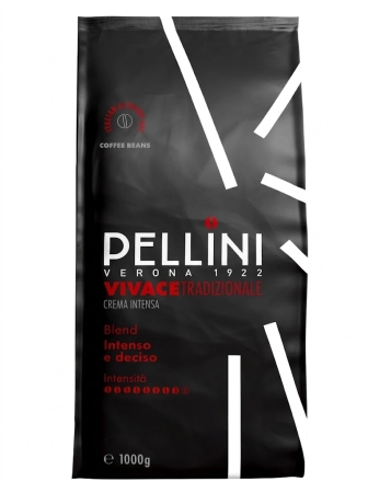 Pellini Vivace Tradizionale Crema Intensa - Coffee Beans - 1 kilogram