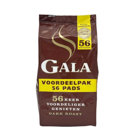 Gala Dark Roast - coffee pods - 56 pieces