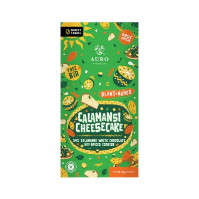 Auro - Calamansi Cheesecake - 34% vegetable white chocolate