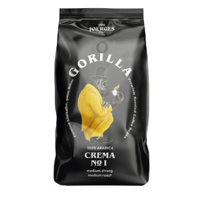 Gorilla Crema No.1 - coffee beans - 1 kilo