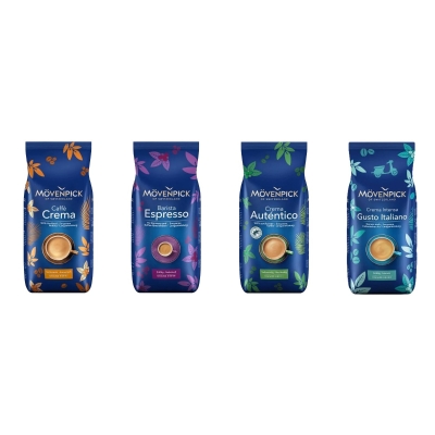 Mövenpick tasting pack - coffee beans - 4 x 1 kilo