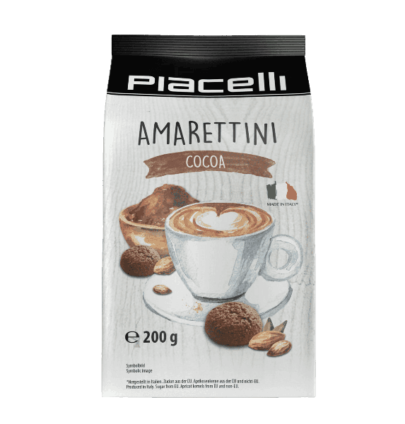 Amarettini Cacao - Italiaanse bitterkoekjes - 200 gram