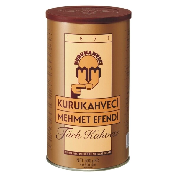 Turkse koffie Kurukahveci Mehmet Efendi 500 gram gemalen koffie