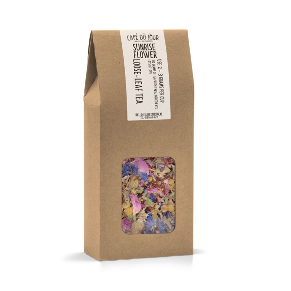 Sunrise Flower - Rooibos thee 100 gram - Café du Jour losse thee