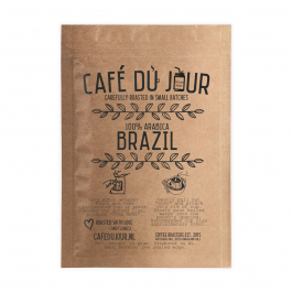 Café du Jour Single Serve Drip Coffee - 100% arabica BRAZIL - filter coffee on the go!