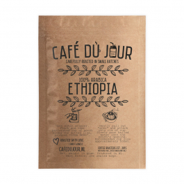 Café du Jour Single Serve Drip Coffee - 100% arabica ETHIOPIA - filter coffee on the go!