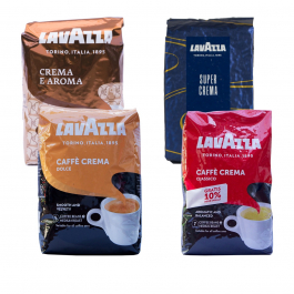 Lavazza Crema Tasting Pack - coffee beans - 4 x 1 kilo