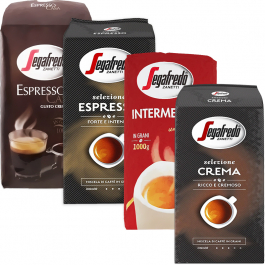 Segafredo bestsellers tasting pack - coffee beans - 4 x 1 kilo
