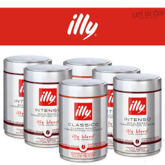 illy mixed pack self-assembly - coffee beans - 6 x 250g