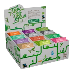 Assortment Display - Organic & Fairtrade - Tea of Life - 120 Tea Bags