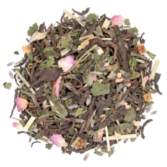 Pu Erh & Mint - Pu-Erh tea 100 grams - Café du Jour loose tea
