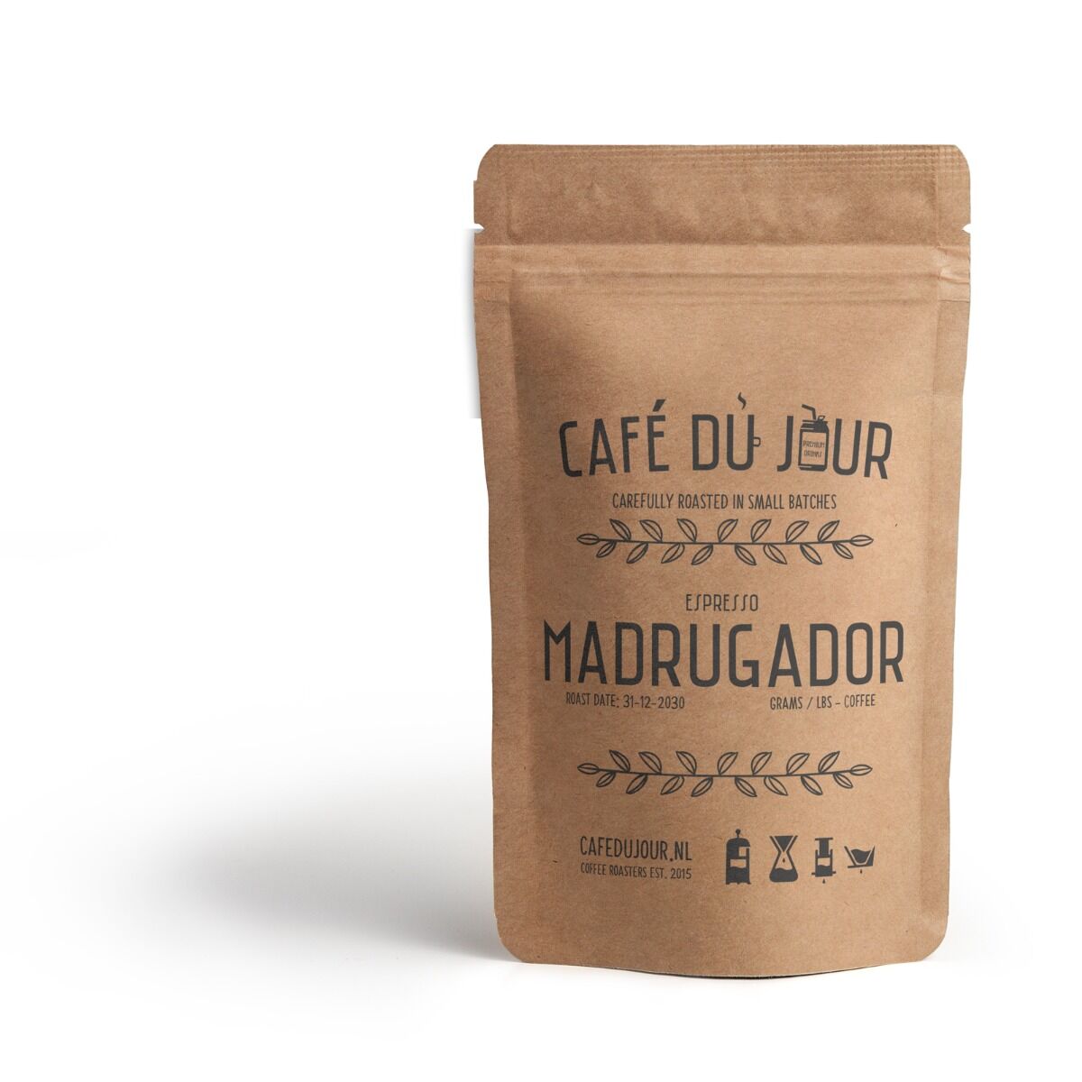 Café du Jour Espresso Madrugador coffee beans