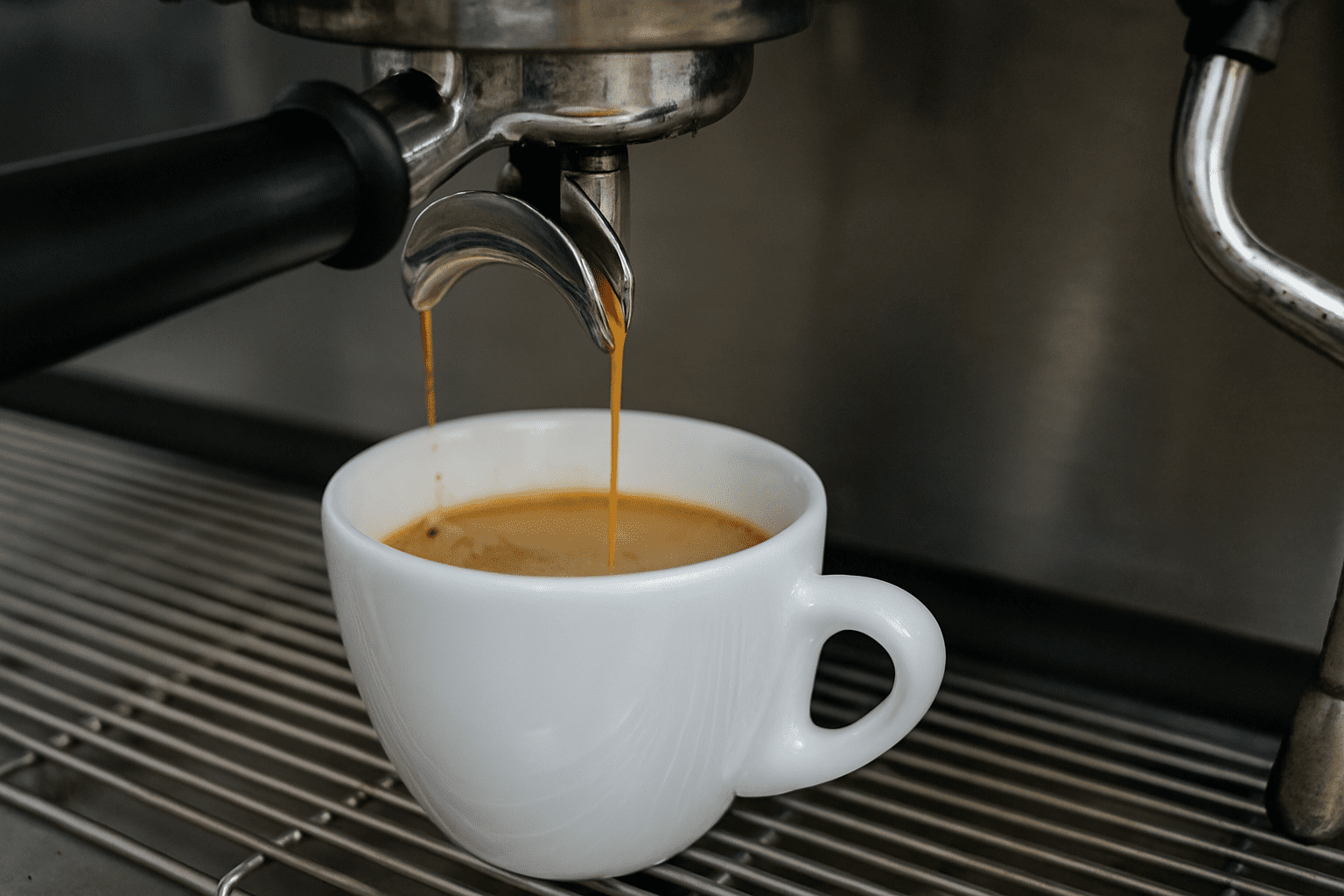 Espresso flows too fast