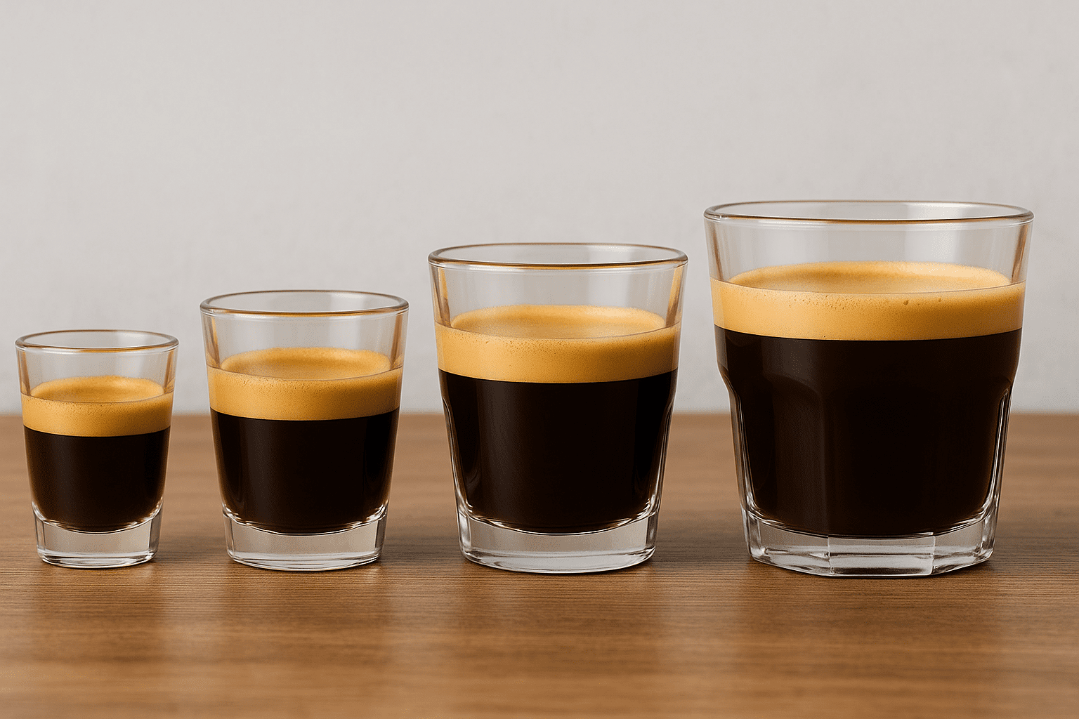 How many ml is an espresso