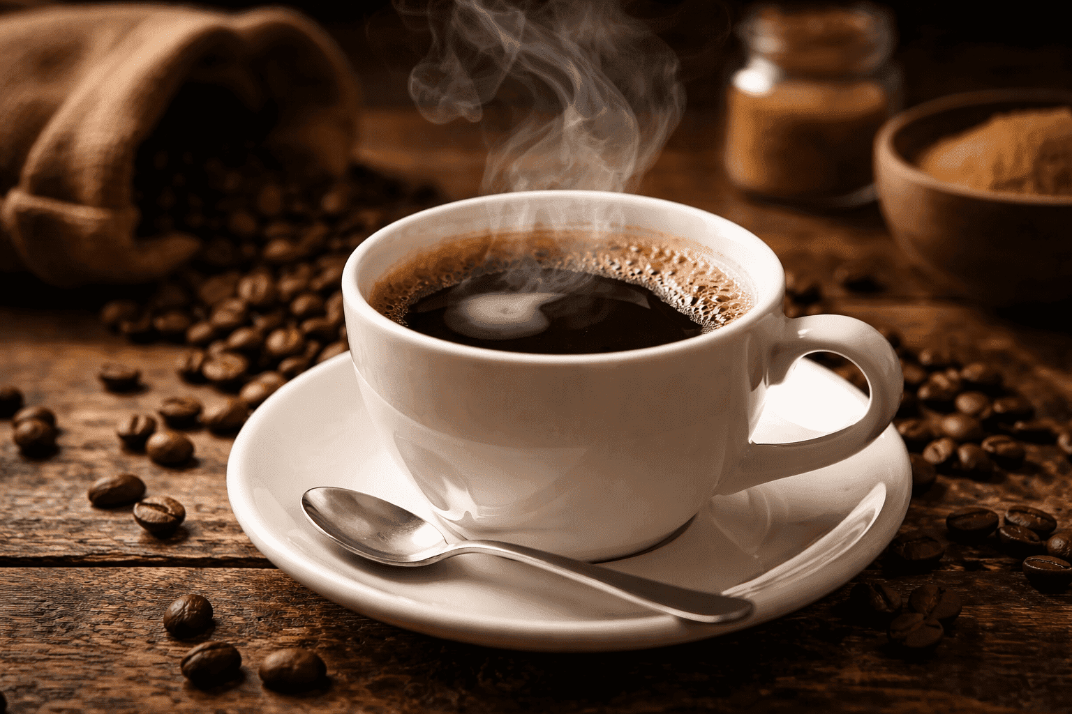 The ideal temperature for coffee
